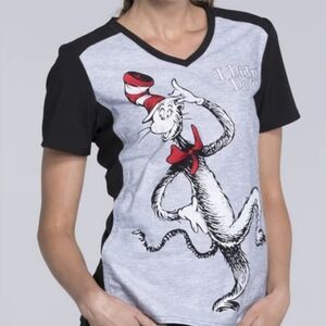 Dr. Seuss Cat In The Hat women's top